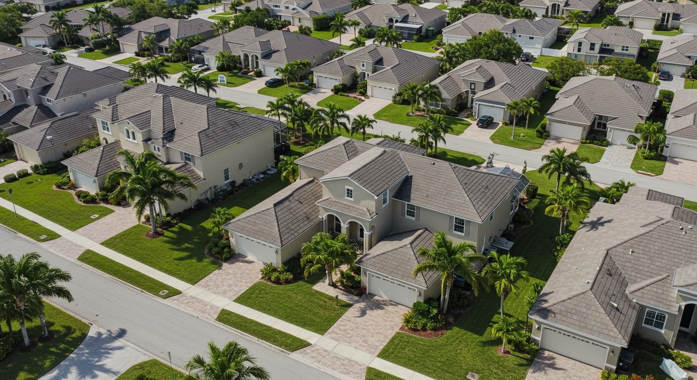 Professional roof installation